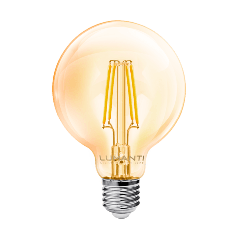 Lâmpada Filamento LED 4W 2400K G95 E27 Lumanti