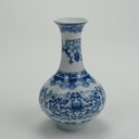 Ver imagem 7 de Vaso Decorativo de Cerâmica Azul 13x9x9cm Enfeite Sala Mesa Estante Aparador