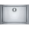 Pia Cuba De Inox Quadrada 60X40 Cozinha Multiuso C/ Escorredor AJL STORE - 1