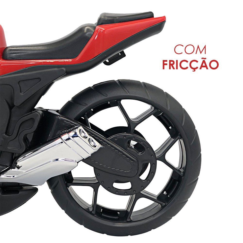 Super Moto 1600 Esportiva com Fricção Vermelha - 4