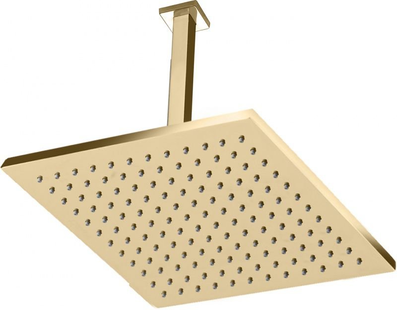 Chuveiro de teto 40 x 40 - Dourado, SPA QUADRO - Rubinettos RB74190T - 1