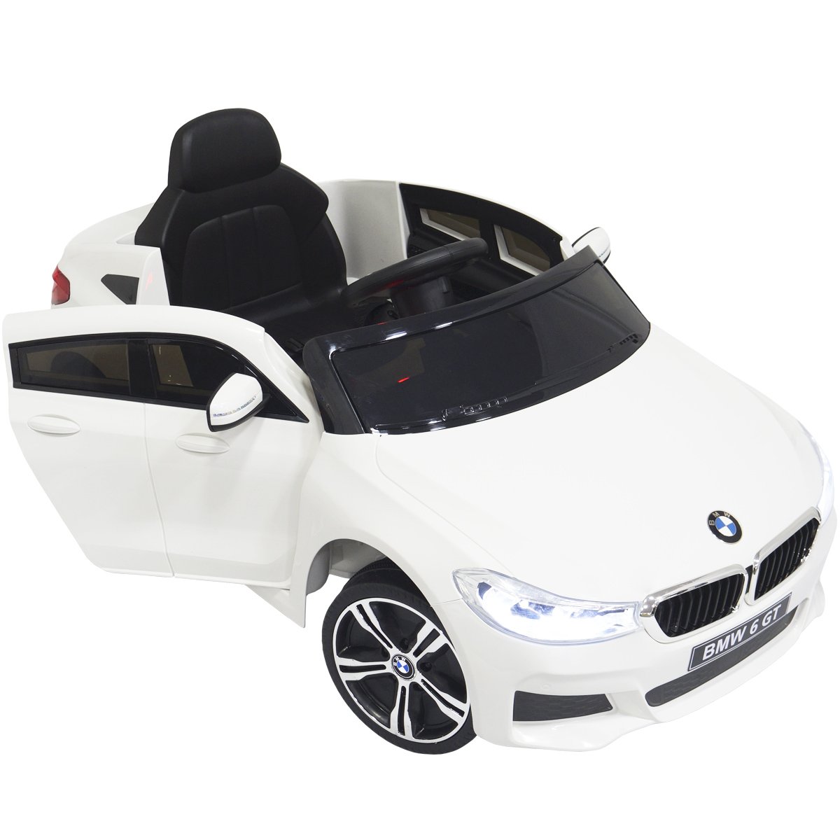 Mini Carro Elétrico Infantil 12V BMW 6 GT Controle Remoto Criança