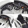 Mini Carro Elétrico Infantil 12V BMW 6 GT Controle Remoto Criança Brinqway Bw-178Br Branca - 6