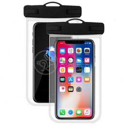 Capa Bolsa a Prova Dágua Impermeável Universal para Celular - Preto - 3