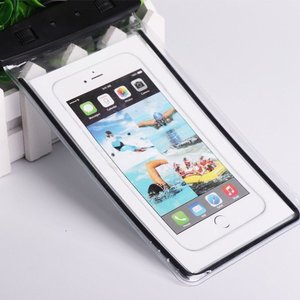 Capa Bolsa a Prova Dágua Impermeável Universal para Celular - Preto