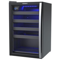 Expositora Champanheira Venax 100l Porta Invertida Preto Fosco 220v 27510 - 2
