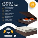 Ver imagem 7 de Cama Box Baú Casal com Colchão de Espuma D45 Double Comfort 138x188x62cm