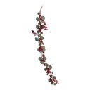 Ver imagem 1 de Festão de Natal Clássico com Frutas Vermelho e Verde 125cm | Natal Encantado Formosinha