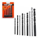Ver imagem 2 de Kit de Brocas Aço Rápido e Concreto 9 Peças Black & Decker