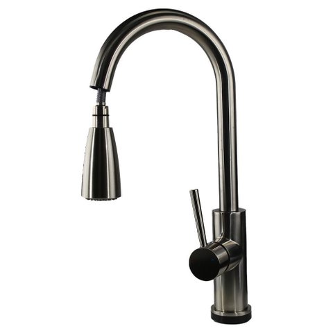 Misturador Monocomando Cozinha Bica Móvel com Ducha Raphael Chrome - 00050