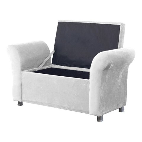 Recamier Calçadei Bau Egeo Dominic Decor 140x51 Corin Branco
