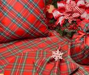 Ver imagem 1 de Kit Jogo Americano Natal Xadrez Vermelho/verde Nsw 4 Peças