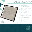 Ver imagem 7 de Ralo Oculto Inox Tampa Invisível Quadrado 12x12 Não É Pvc