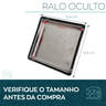 Ralo Oculto Inox Tampa Invisível Quadrado 12x12 Não É Pvc - 3