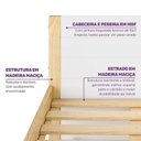 Ver imagem 6 de Guarda-Roupa Modulado Wave e Beliche Montessoriano com Janela New Garden Casatema MadeiraOriginals Branco/Marrom