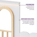Ver imagem 7 de Guarda-Roupa Modulado Wave e Beliche Montessoriano com Janela New Garden Casatema MadeiraOriginals Branco/Marrom