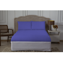 Ver imagem 1 de Jogo de Lençol Queen 4 Peças Liberty com Elástico:azul