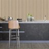 Papel de Parede Adesivo Ripado Madeira Lavável Cozinha 1,5 Metros - 6