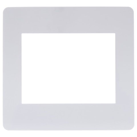 Placa 4x4 6 Postos Branca Orion - S730203004 - Schneider Placa 4x4 6 Postos Branca Schneider Steck