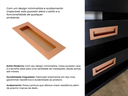 Ver imagem 4 de Puxador Concha/Cava 15cm em Aço Inox Cor Res Gold Mate (2un)