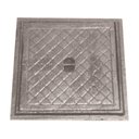 Ver imagem 2 de Tampa Tampão de Chão Simples Ferro Fundido Inspeção 50x50cm