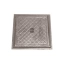 Ver imagem 4 de Tampa Tampão de Chão Simples Ferro Fundido Inspeção 50x50cm