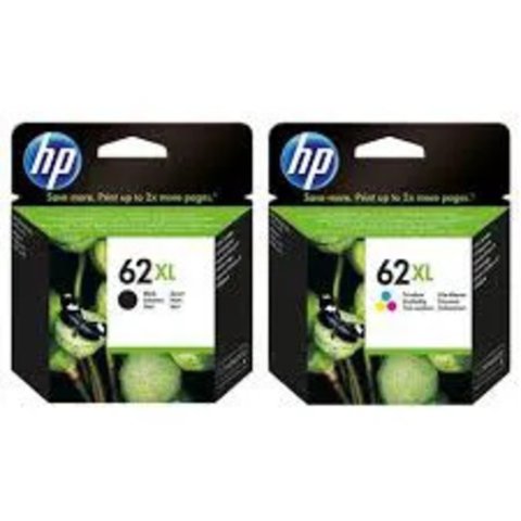 Cartucho Hp 62xl Kit Preto e Color