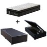 Cama Box C/ Baú Solteiro + Colchão de Molas Ensacadas Probel Madrid Pillow Euro Solteiro - 1