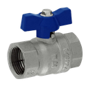 Ver imagem 1 de Válvula Esfera 3/4 Passagem Plena Fêmea X Fêmea Latão Forjado Borboleta Industrial Pn40 Ivm Italy