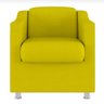 Kit 4 Poltronas Decorativa Bia Suede Amarelo - Twdecora - 2