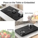 Ver imagem 4 de Vbgk Cooktop de Indução 36" 7400w com 5 Queimadores e Controle Touch (preto)