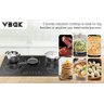 Vbgk Cooktop de Indução 36" 7400w com 5 Queimadores e Controle Touch (preto) - 2