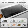 Vbgk Cooktop de Indução 36" 7400w com 5 Queimadores e Controle Touch (preto) - 5