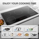 Ver imagem 5 de Vbgk Cooktop de Indução 36" 7400w com 5 Queimadores e Controle Touch (preto)