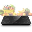 Ver imagem 1 de Vbgk Cooktop de Indução 36" 7400w com 5 Queimadores e Controle Touch (preto)
