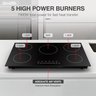 Vbgk Cooktop de Indução 36" 7400w com 5 Queimadores e Controle Touch (preto) - 9