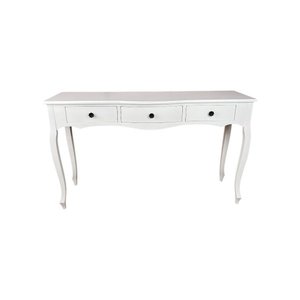 Aparador Três Gavetas Clássico Frente Abaulada - Branco