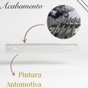 Ver imagem 3 de Kit 30 Puxador Wave Cava para Porta Gaveta de Alumínio 200mm - Branco