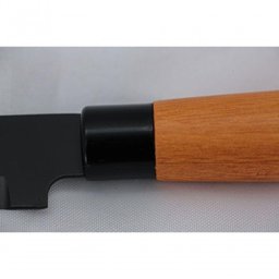 Faca Japonesa 7 Polegadas Inox Premium Wood Black Cabo Madeira - Tuut - 4