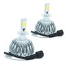 Kit Par Lâmpada Super Led Automotiva H3 6000 Lumens 12v 24v 40w 6000k - 2