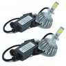 Kit Par Lâmpada Super Led Automotiva H3 6000 Lumens 12v 24v 40w 6000k - 4