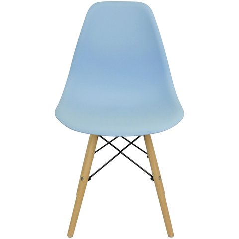 Kit 5 Cadeiras Charles Eames Eiffel Wood Design Branca Preta Cinza Outras