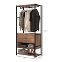 Ver imagem 2 de Roupeiro Morgan 2 Gavetas Preto Fosco e Demolição - ÉdeCasaMóveis                                                                              