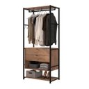 Ver imagem 1 de Roupeiro Morgan 2 Gavetas Preto Fosco e Demolição - ÉdeCasaMóveis                                                                              