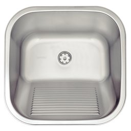 Tanque Tramontina Hera 25 L em Aço Inox Acetinado 40x40 Cm - 1