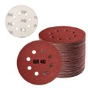 Ver imagem 1 de Kit 50 Discos de Lixa Velcro 125 X 22mm Grão 40