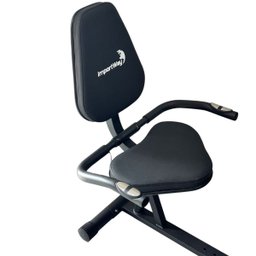 Bicicleta Ergométrica Horizontal Magnética Portátil C/ Monitor Suporta 120 Kg Preta Importway Iwf003 - 1