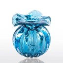 Ver imagem 1 de Vaso Trouxinha Cristal Murano Aquamarine Love Pp