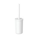 Ver imagem 1 de Escova Sanitária Suporte Pote Banheiro Lavabo Limpar Vaso Ou:Branco