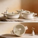 Ver imagem 5 de Frigideira Wok Neoflam Chou Chou Indução com Revestimento Cerâmico 24cm Bege
